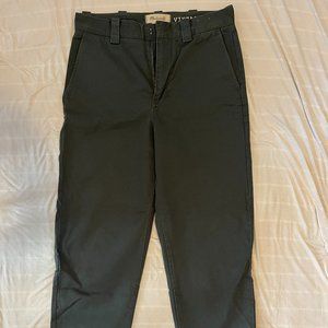 Madewell Vintage Straight Chino Pants / 30/30 / STEEL GREEN